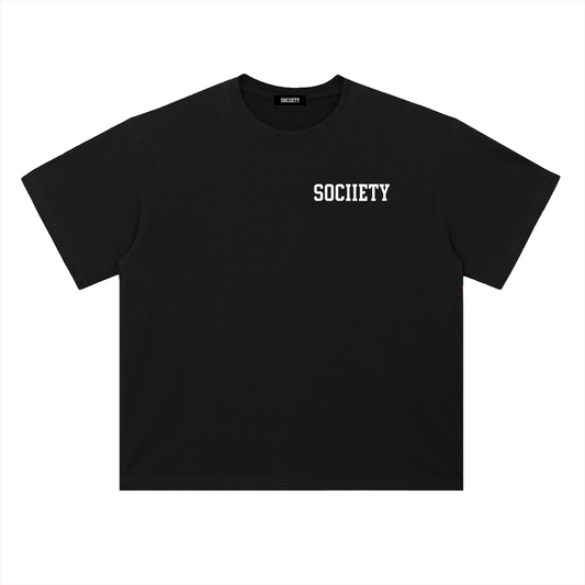 Space Carnival Drop Shoulder Cotton T-Shirt