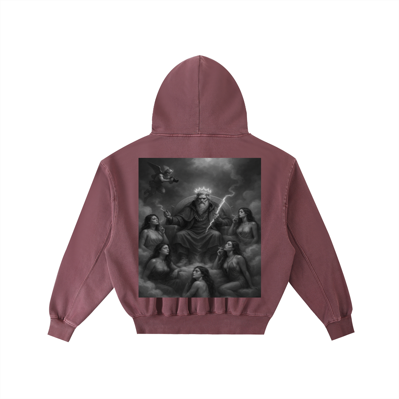 Flawed Gawd Inmate Oversized Fleece Hoodie