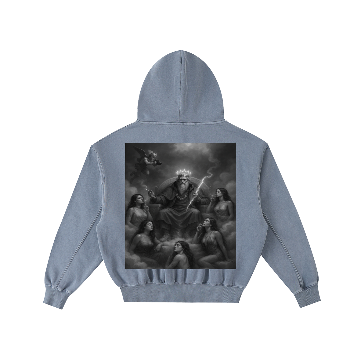 Flawed Gawd Inmate Oversized Fleece Hoodie