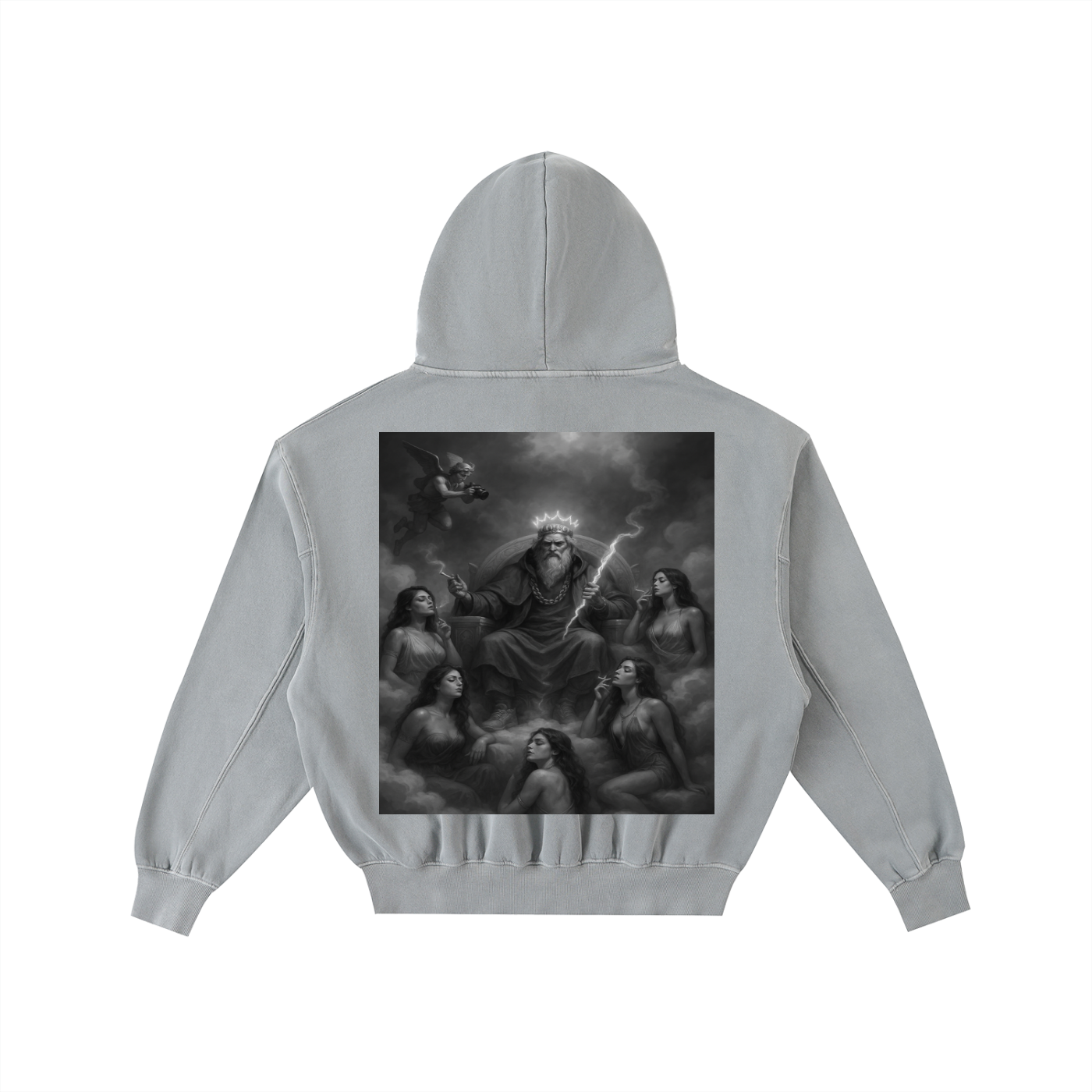 Flawed Gawd Inmate Oversized Fleece Hoodie