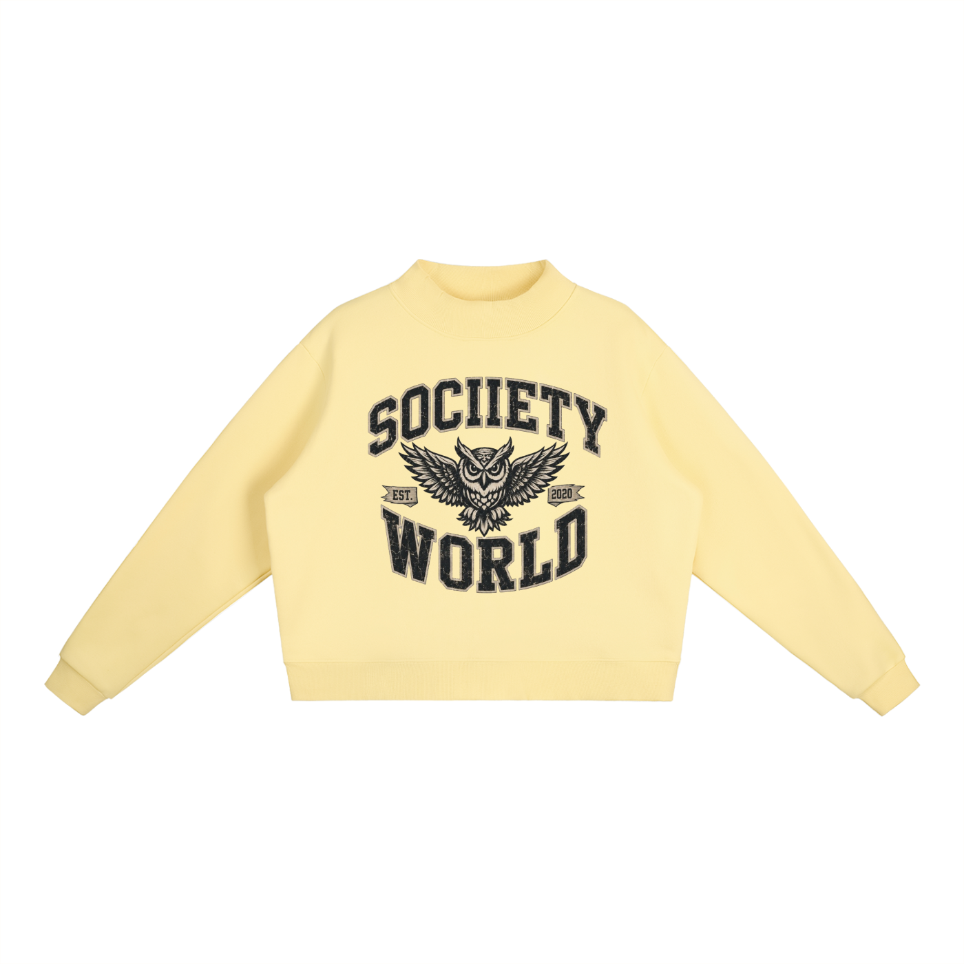 Women’s University Uniform Mock-Neck Crew Sweatshirt