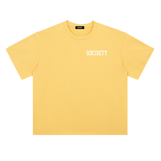Space Carnival Drop Shoulder Cotton T-Shirt