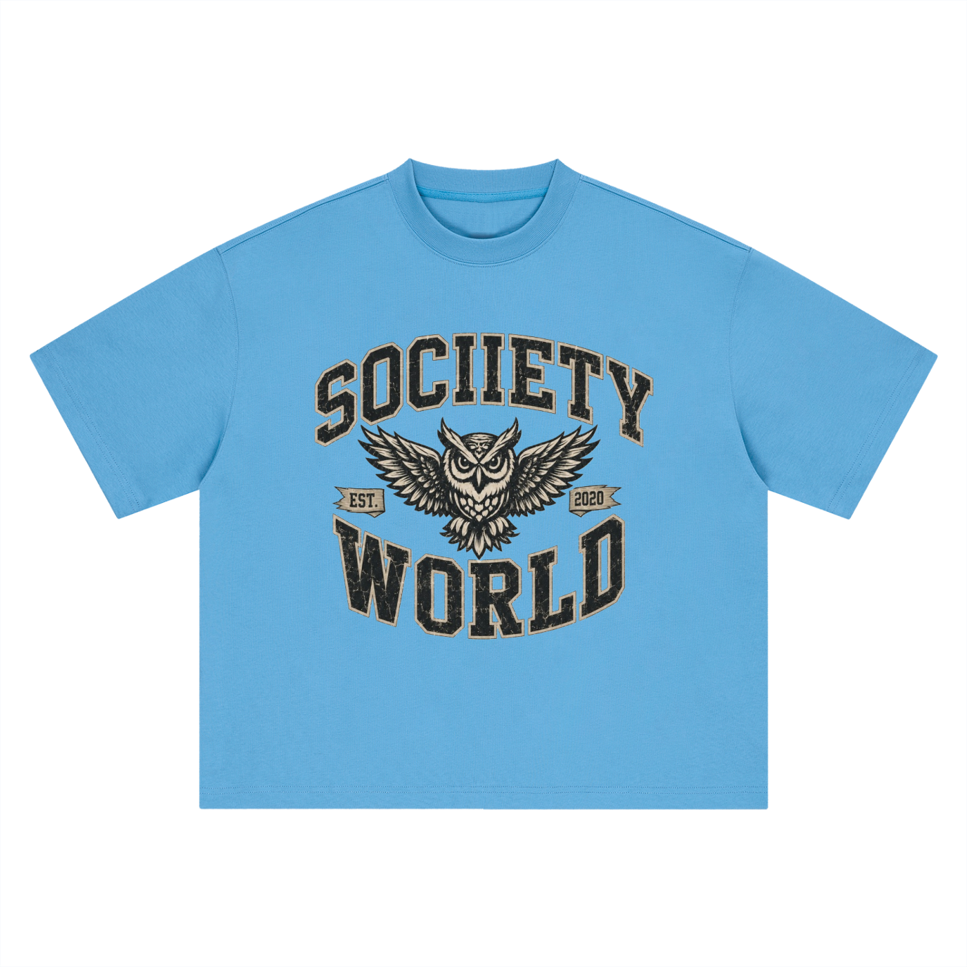 University Oversized Uniform Shirt T-Shirt
