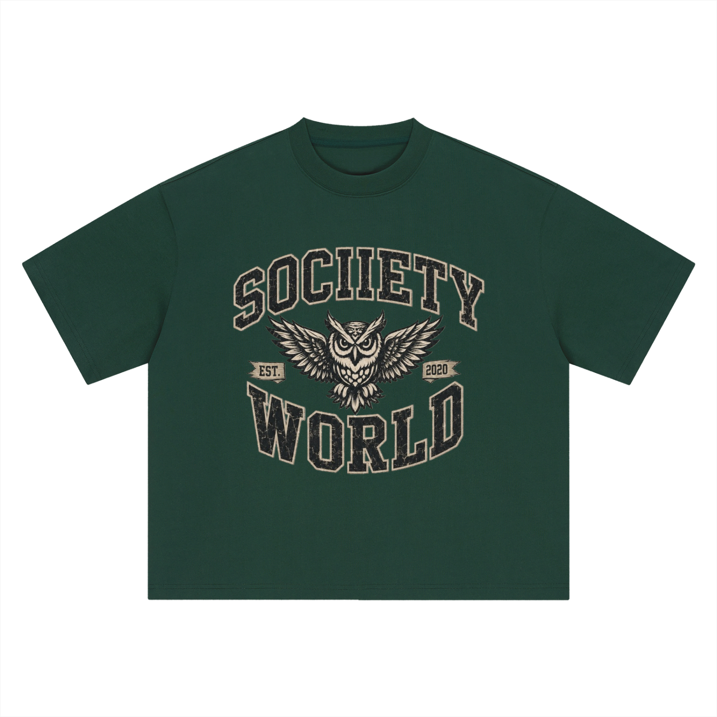 University Oversized Uniform Shirt T-Shirt