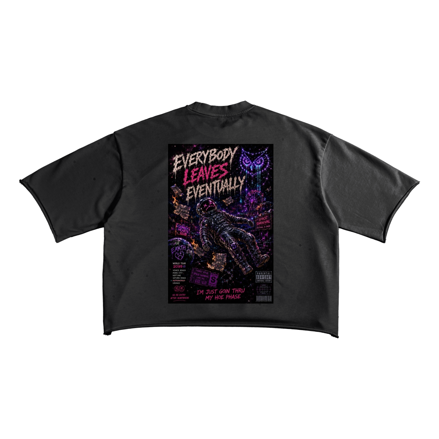 Space Carnival Crop top T-Shirt