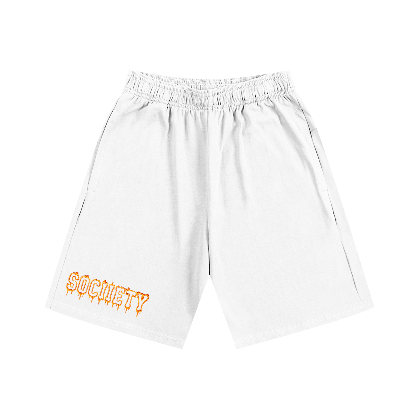 Burn It Down Cotton Shorts
