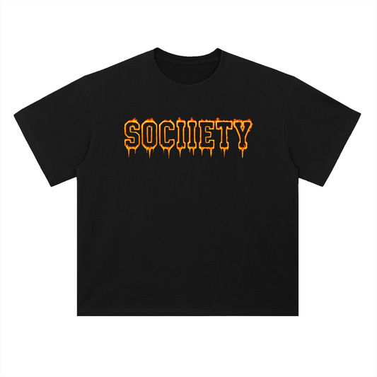 Owl Summer 26 Down Drop Shoulder Cotton T-Shirt