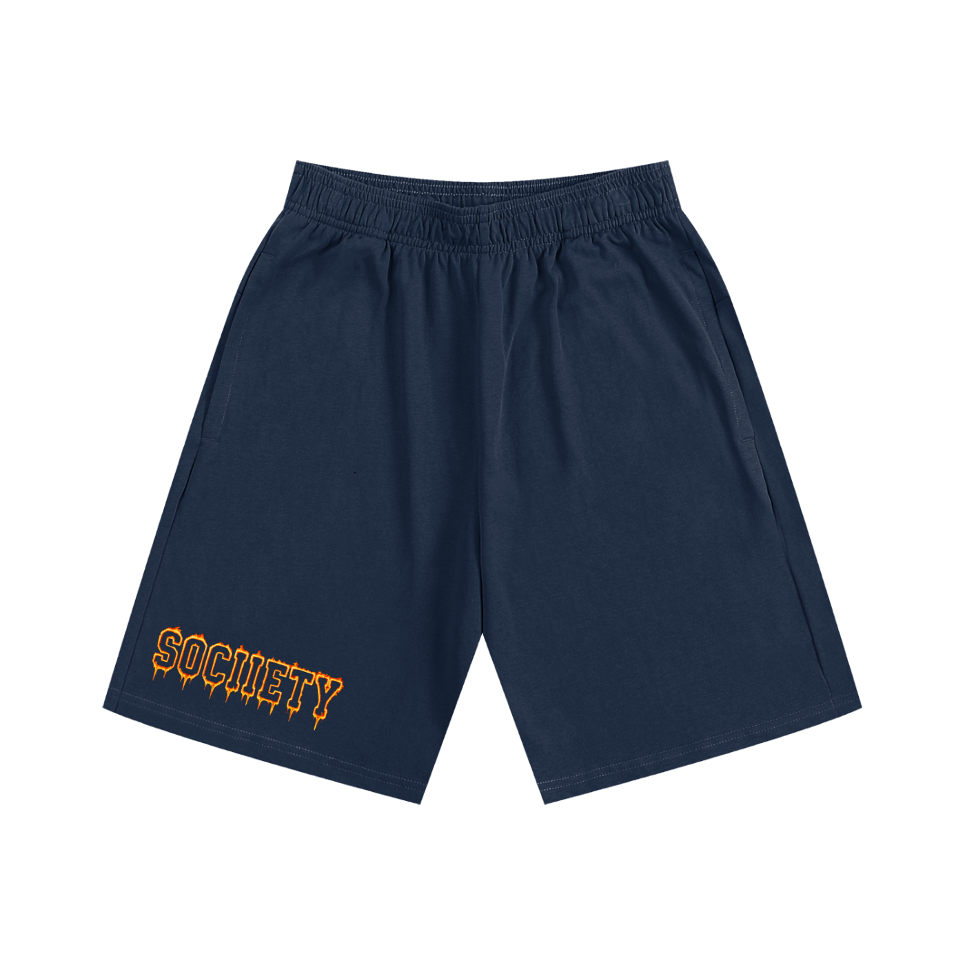 Burn It Down Cotton Shorts