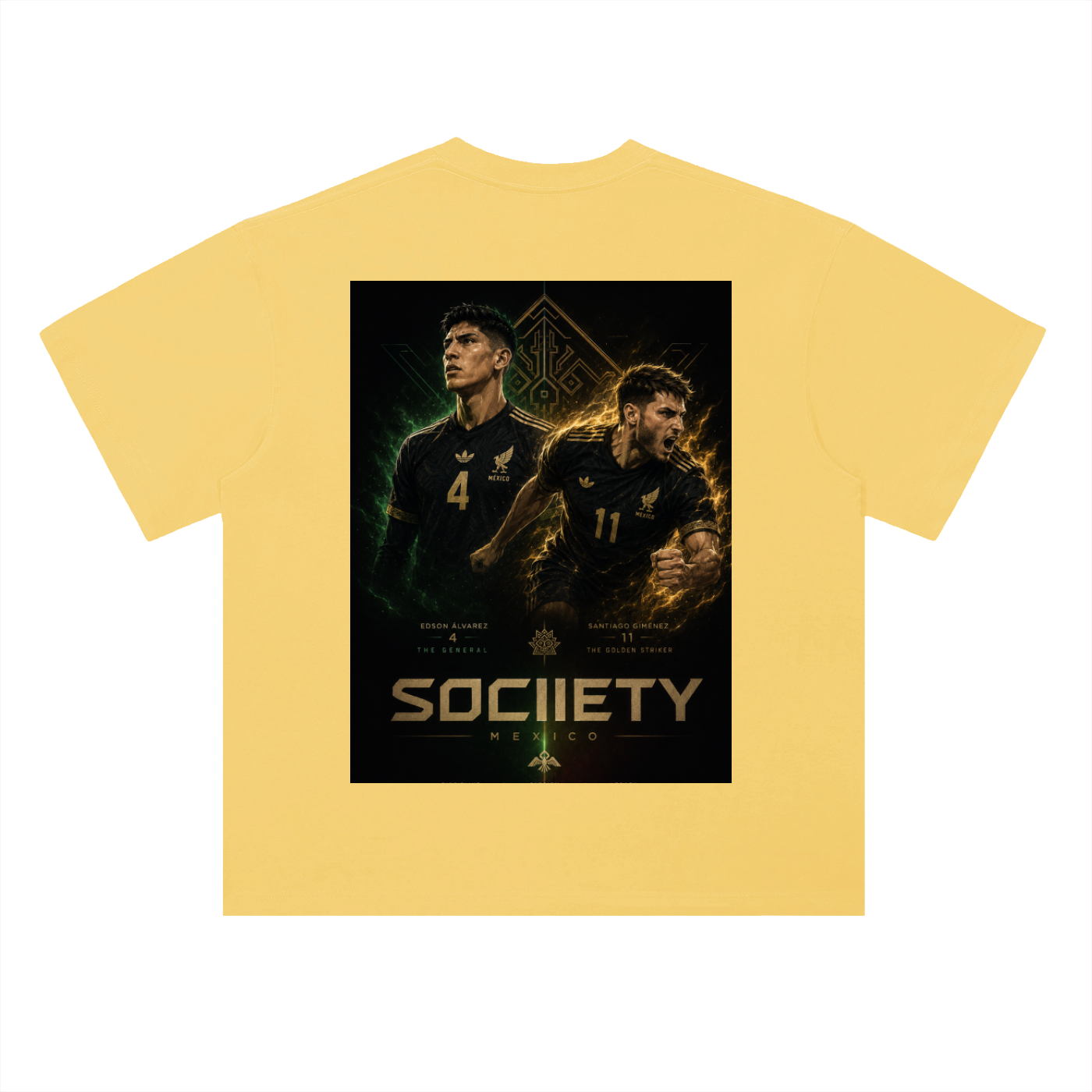 Mexico Drop Shoulder Cotton T-Shirt