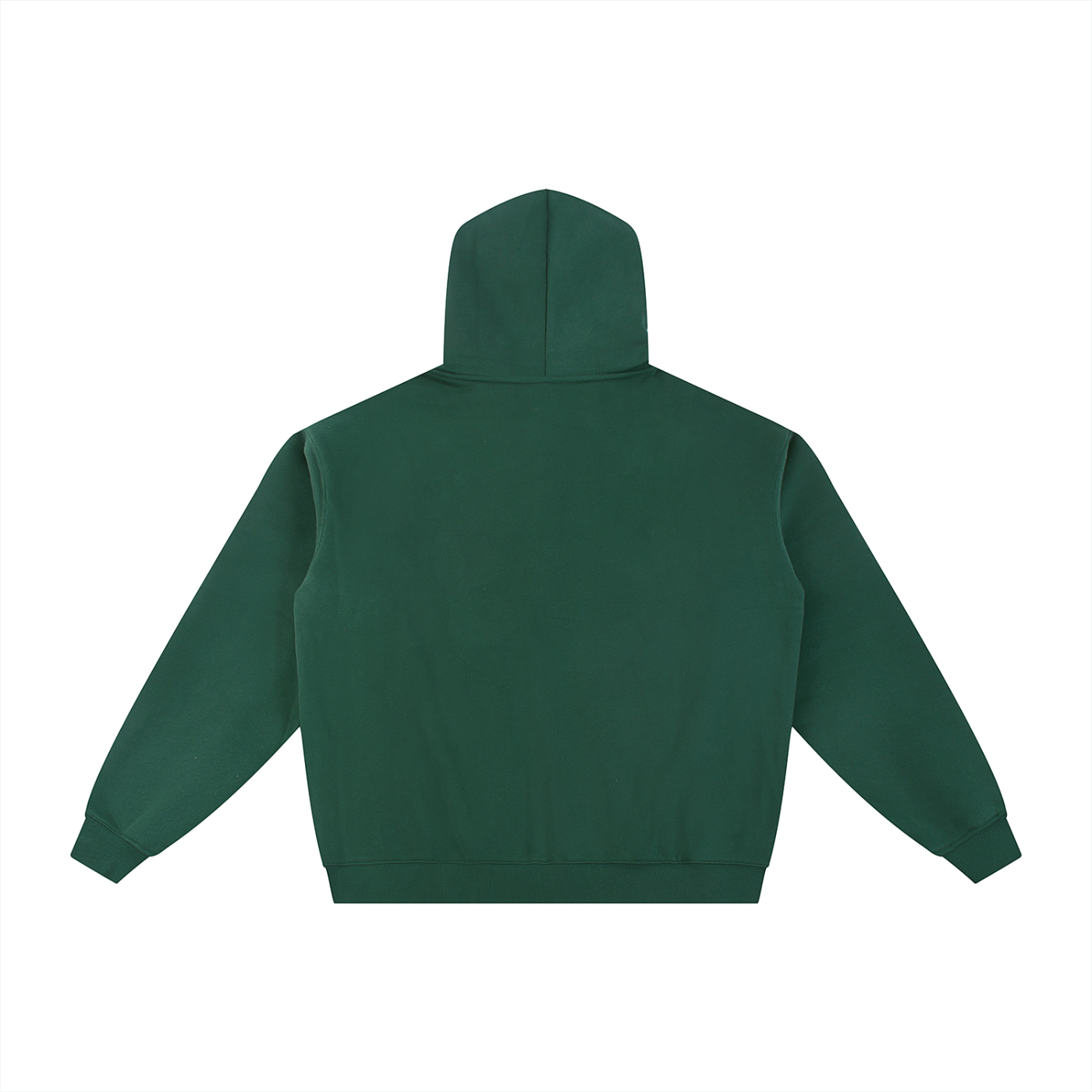 University Oversized Fleece Zip-Through Hoodie