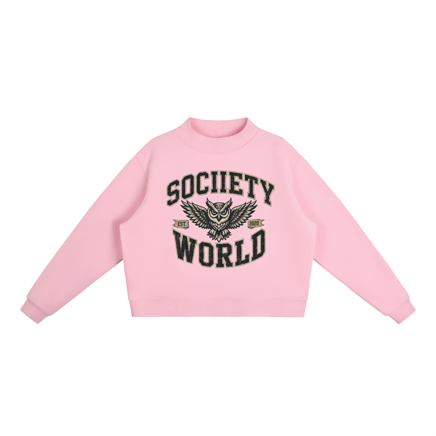 Women’s University Uniform Mock-Neck Crew Sweatshirt