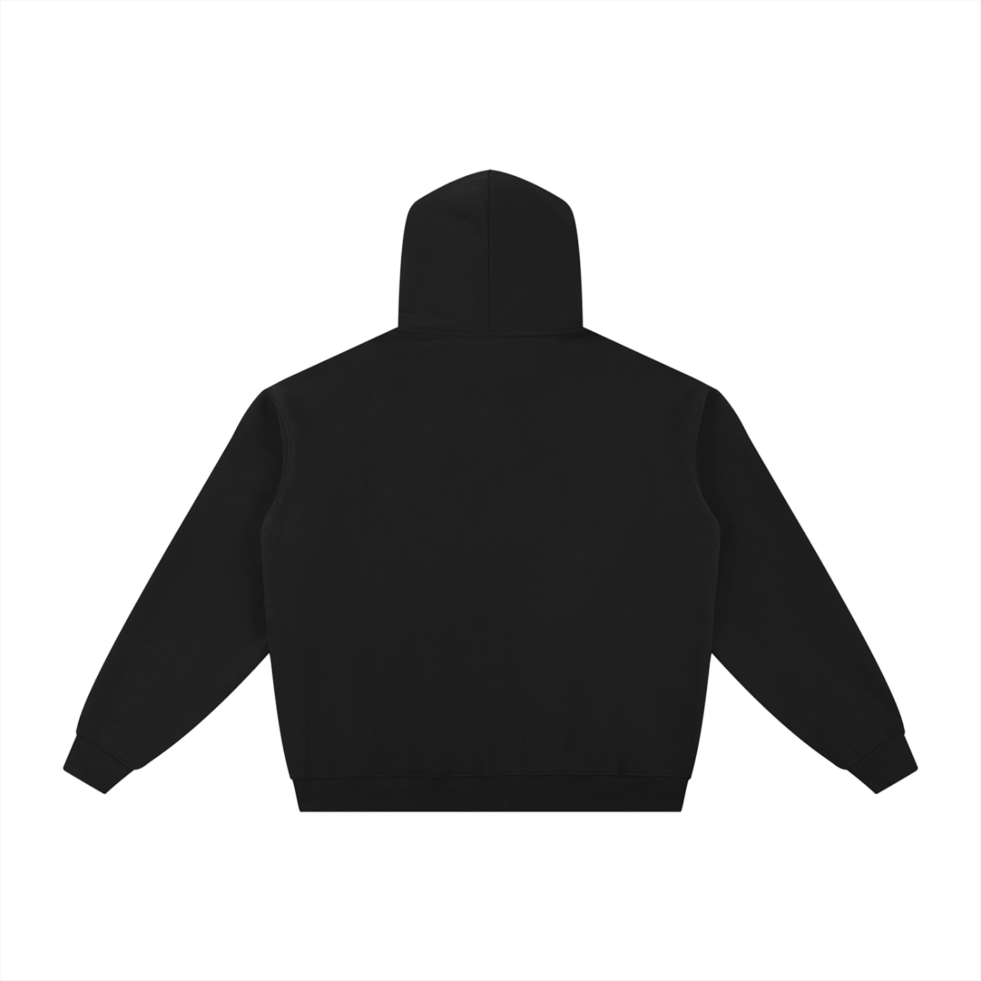 University Oversized Fleece Zip-Through Hoodie