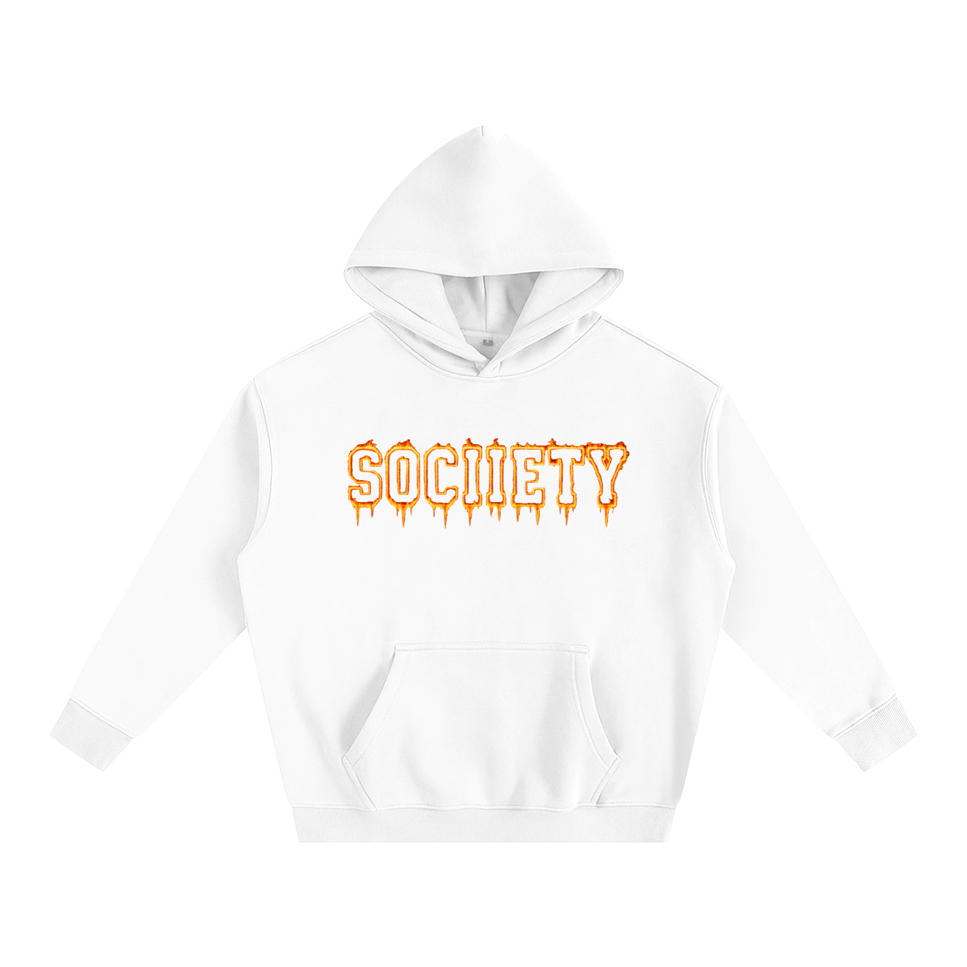 Burn It Down Oversize Fleeced Hoodie