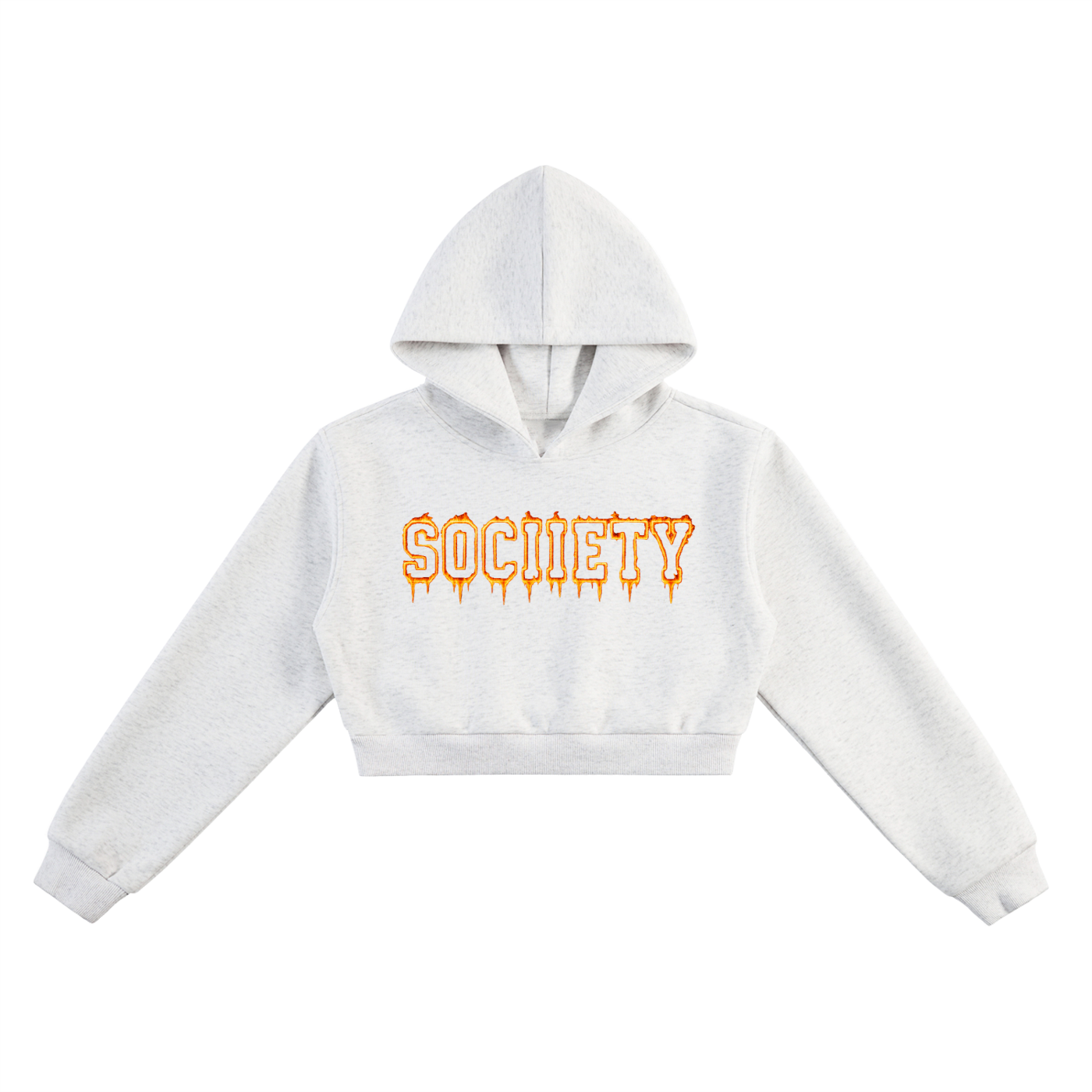 Women’s Burn it Down Essential Cropped Hoodie