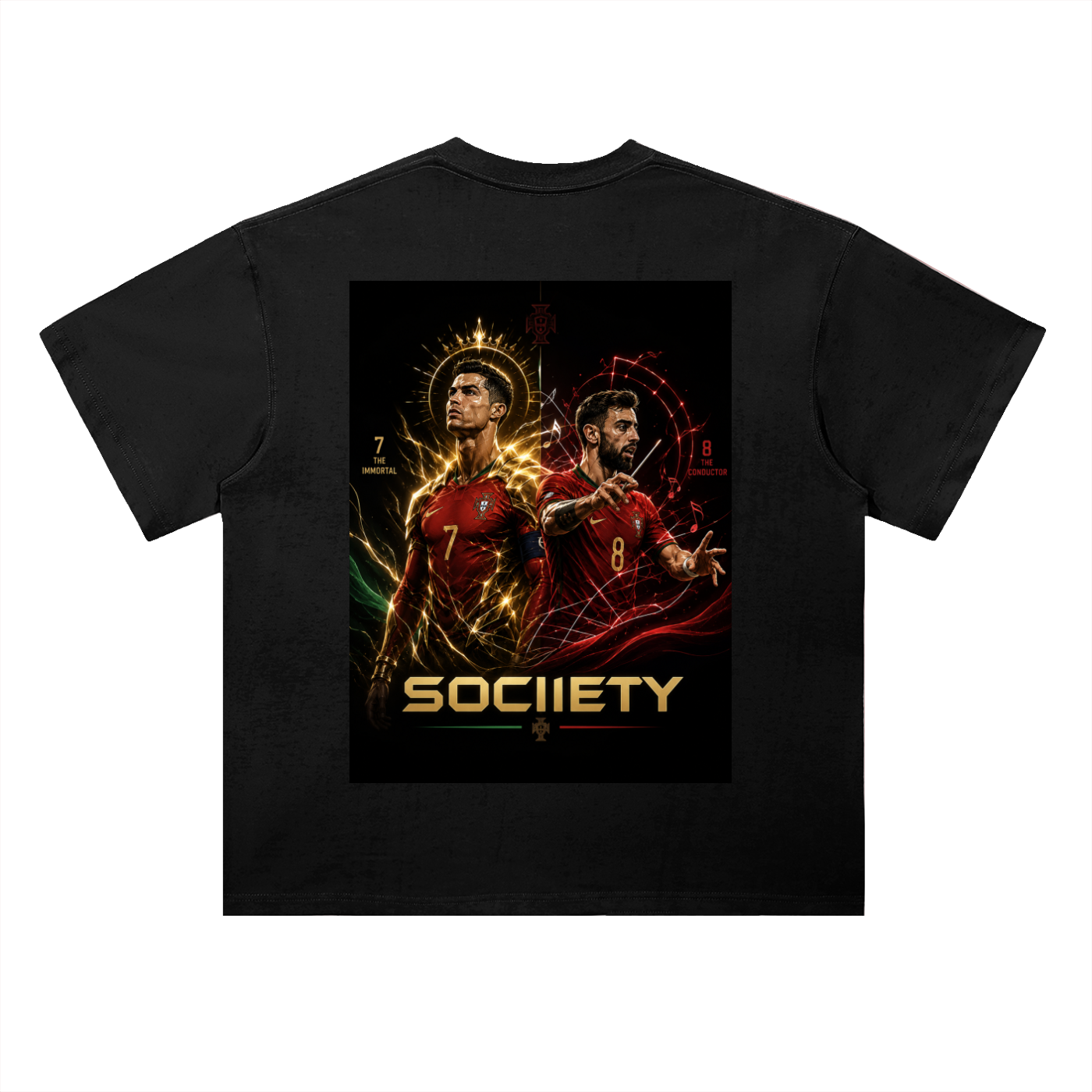 Portugal Drop Shoulder Cotton T-Shirt