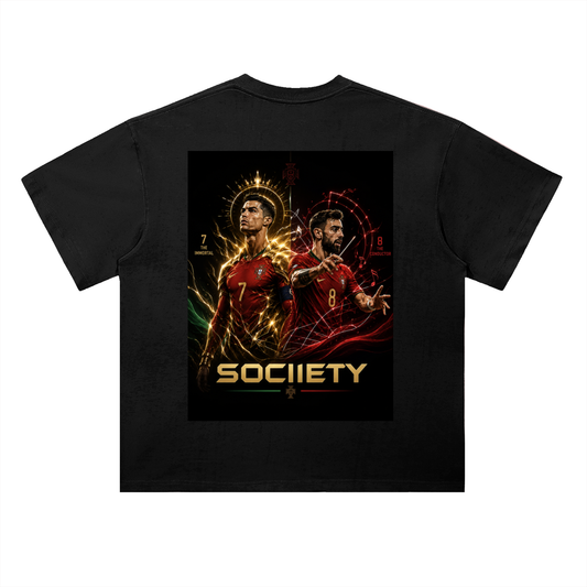 Portugal Drop Shoulder Cotton T-Shirt