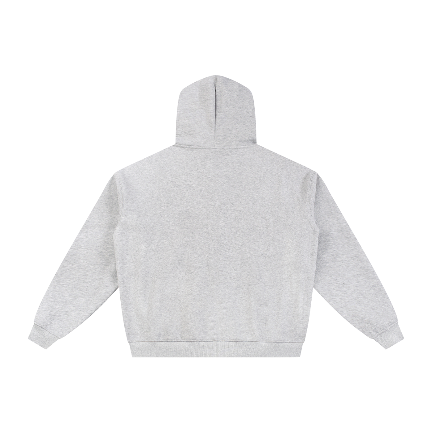 University Oversized Fleece Zip-Through Hoodie