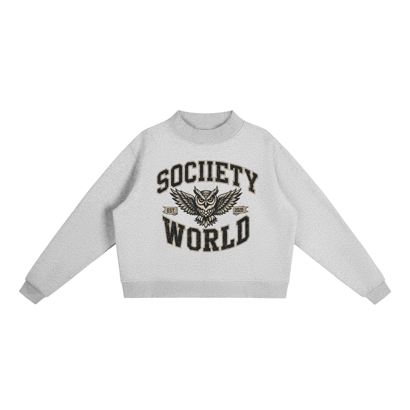 Women’s University Uniform Mock-Neck Crew Sweatshirt