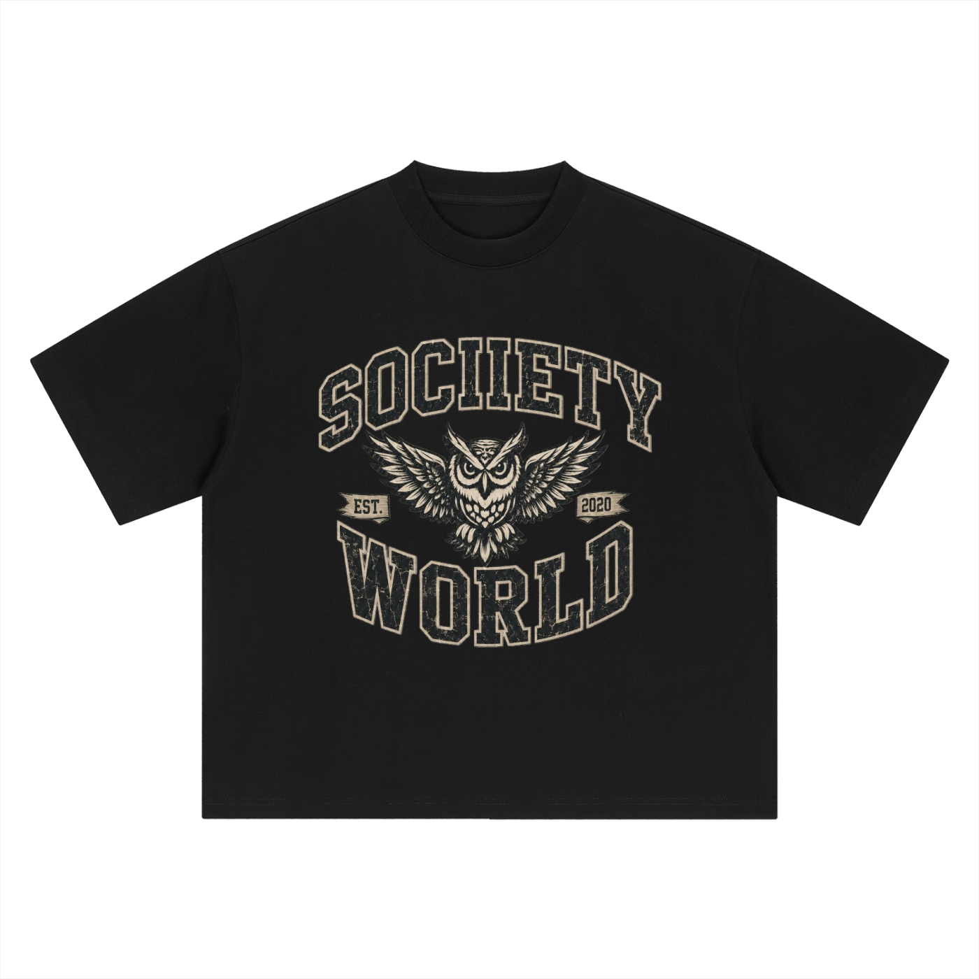 University Oversized Uniform Shirt T-Shirt