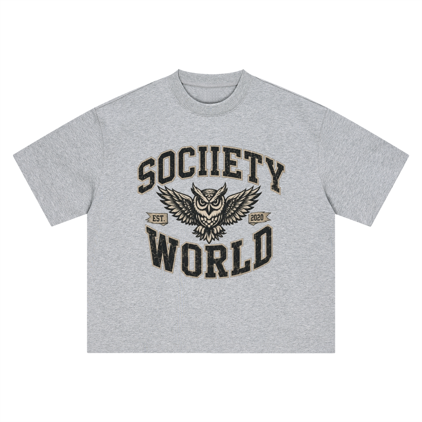 University Oversized Uniform Shirt T-Shirt
