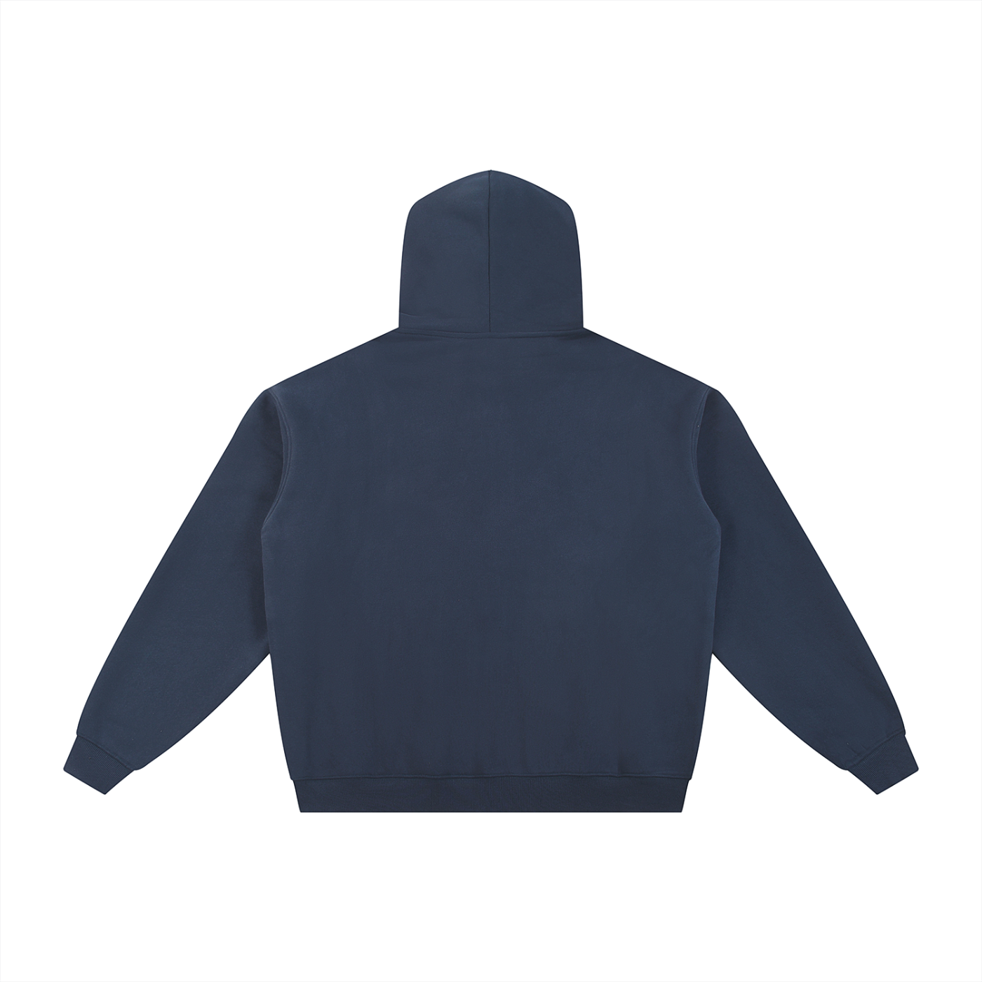 University Oversized Fleece Zip-Through Hoodie