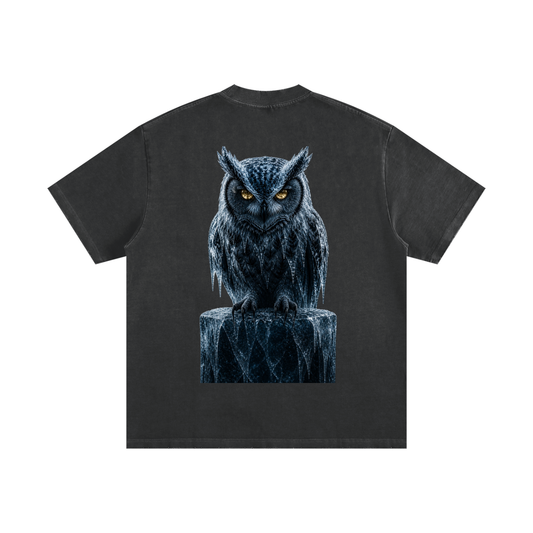 Owl Summer 26 Vintage Washed T
