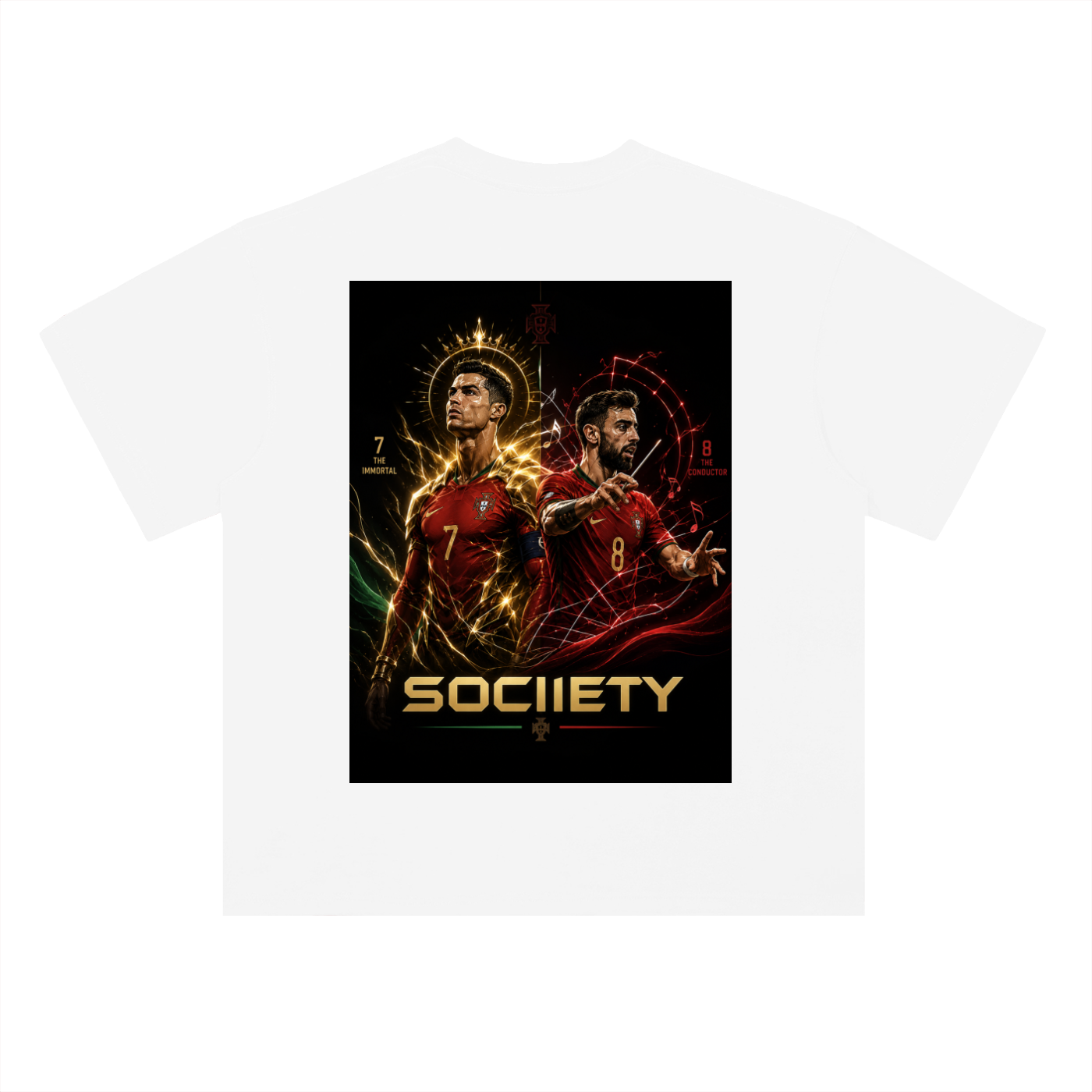 Portugal Drop Shoulder Cotton T-Shirt
