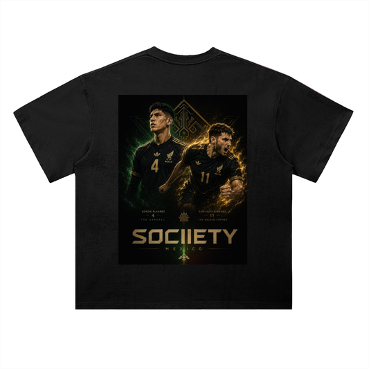 Mexico Drop Shoulder Cotton T-Shirt