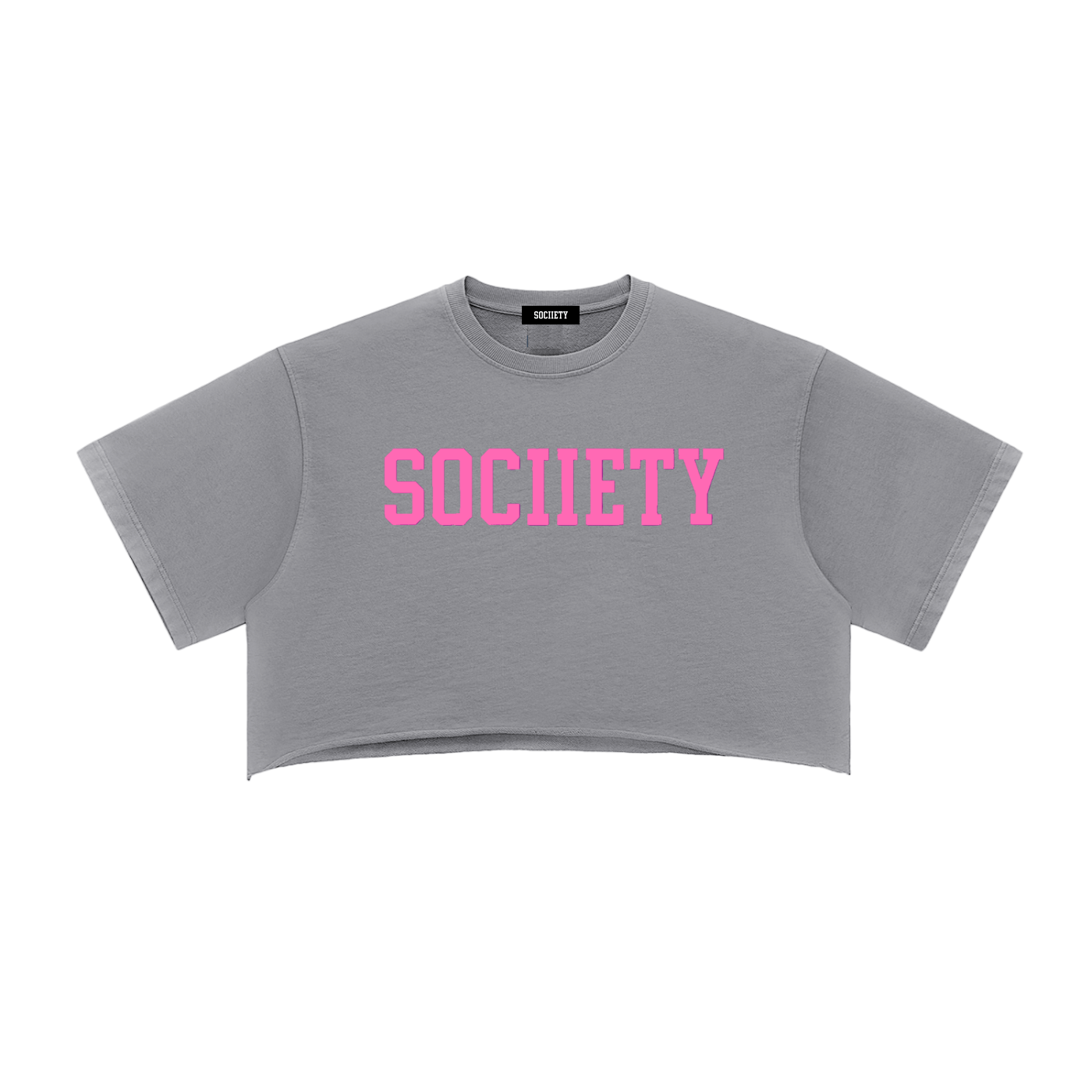 Women’s Sociiety Snow Washed Crop Top