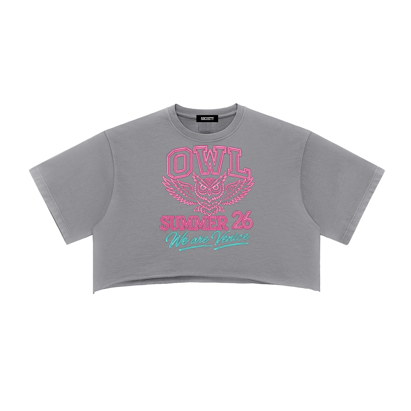 Women’s We Are Venice Snow Washed Crop Top