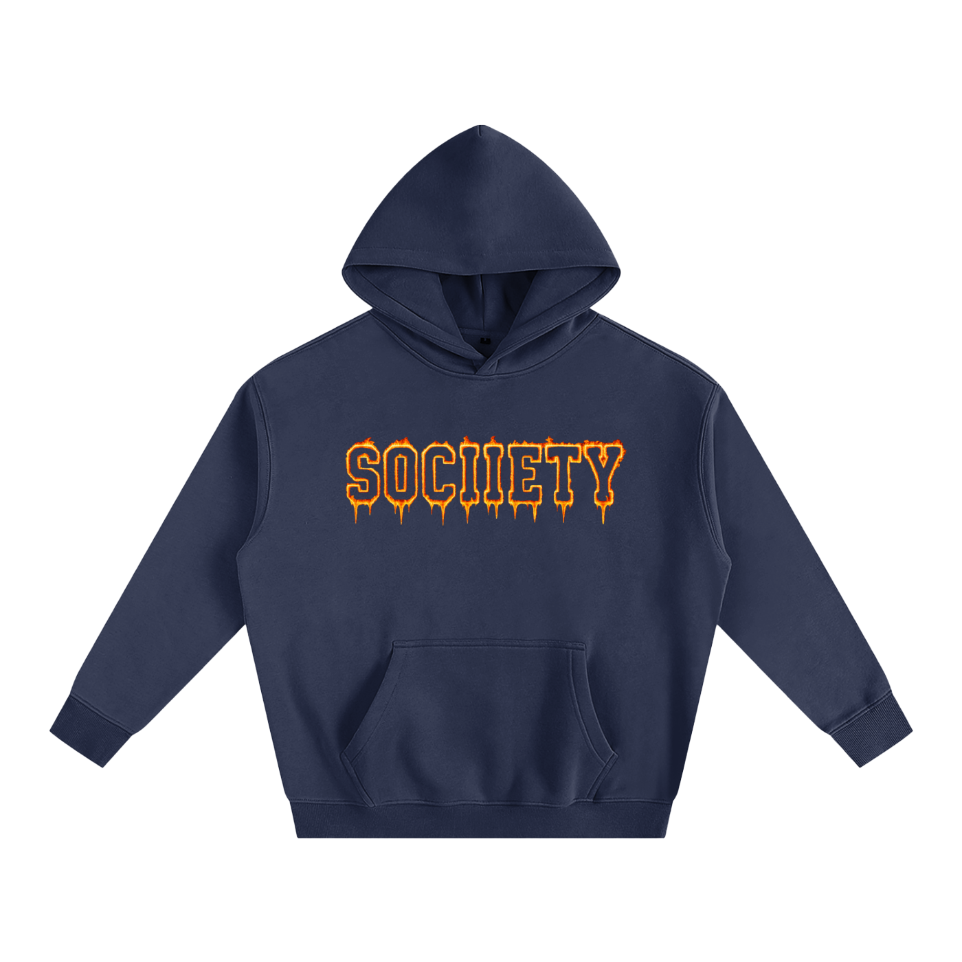 Burn It Down Oversize Fleeced Hoodie