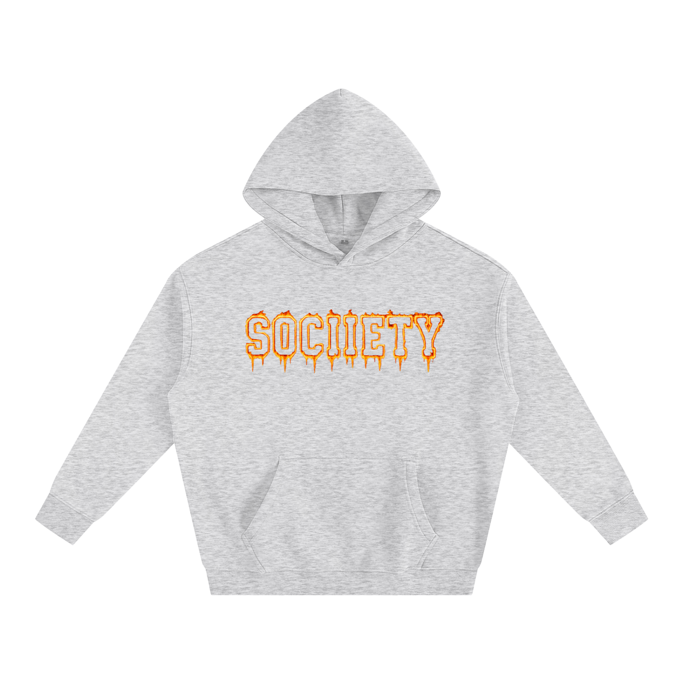 Burn It Down Oversize Fleeced Hoodie