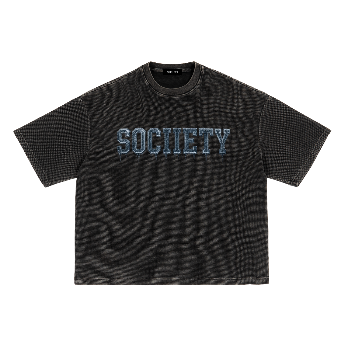 Owl Summer 26 Washed Waffle Boxy T-Shirt