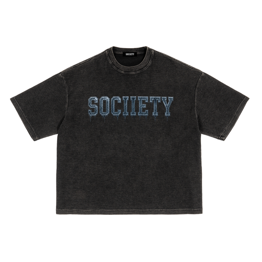 Owl Summer 26 Washed Waffle Boxy T-Shirt