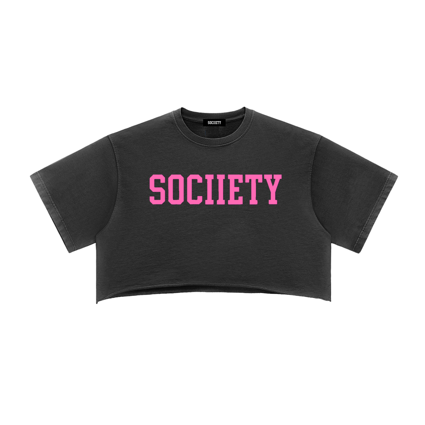 Women’s Sociiety Snow Washed Crop Top
