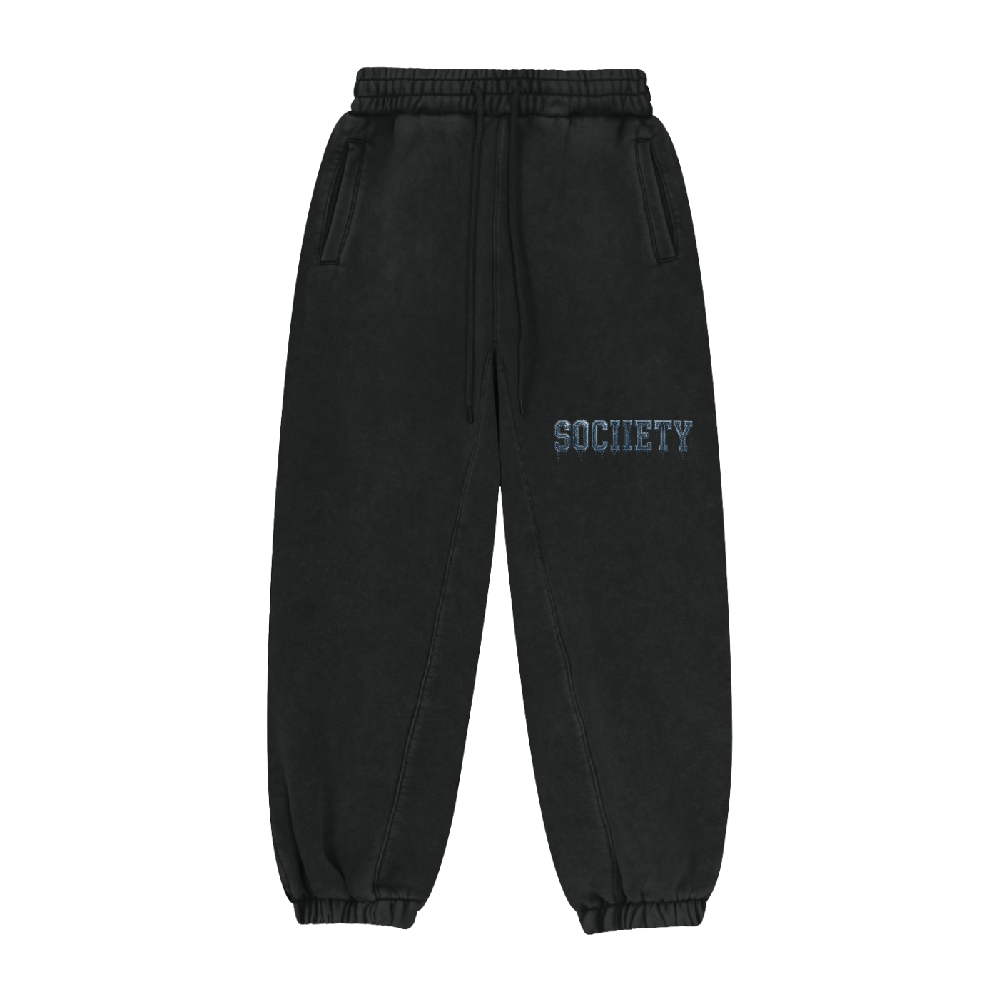 Unisex Freeze it Up Snow Washed Jogger Sweatpants