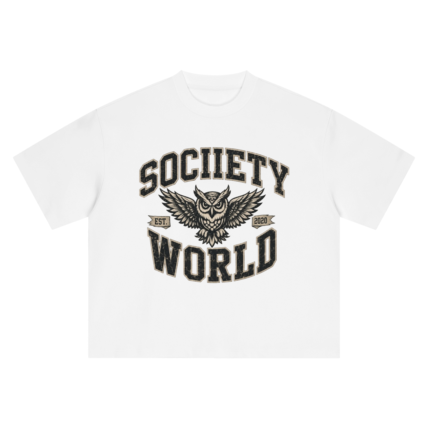 University Oversized Uniform Shirt T-Shirt