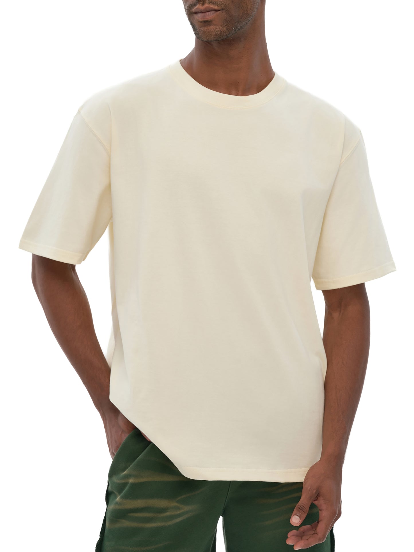 Space Carnival Drop Shoulder Cotton T-Shirt