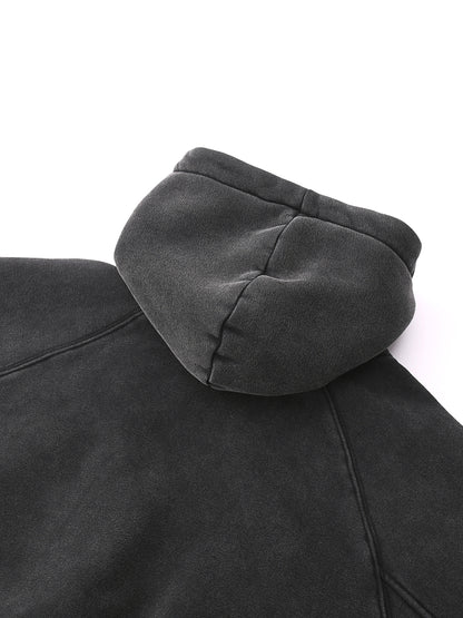 Women's Snow Washed Cropped Hoodie
