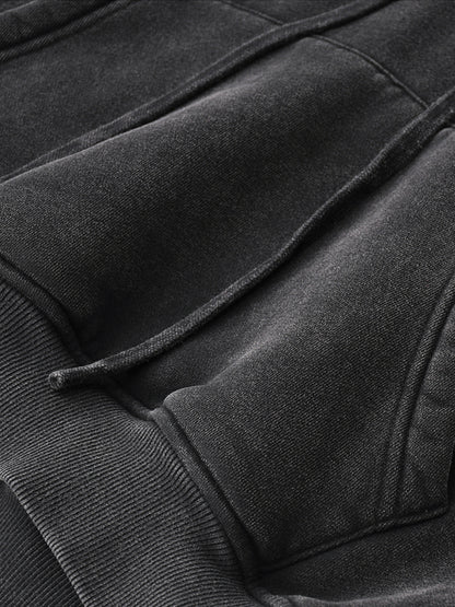 Women's Snow Washed Cropped Hoodie