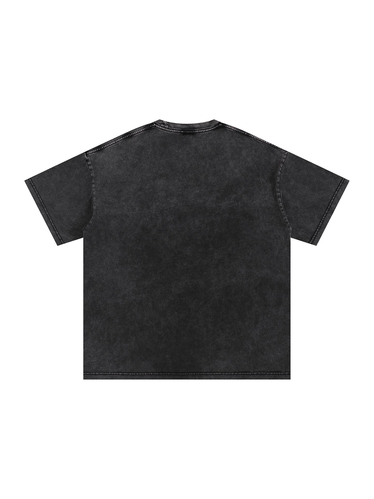 Burn It Down Snow Washed Oversized Cotton T-Shirt