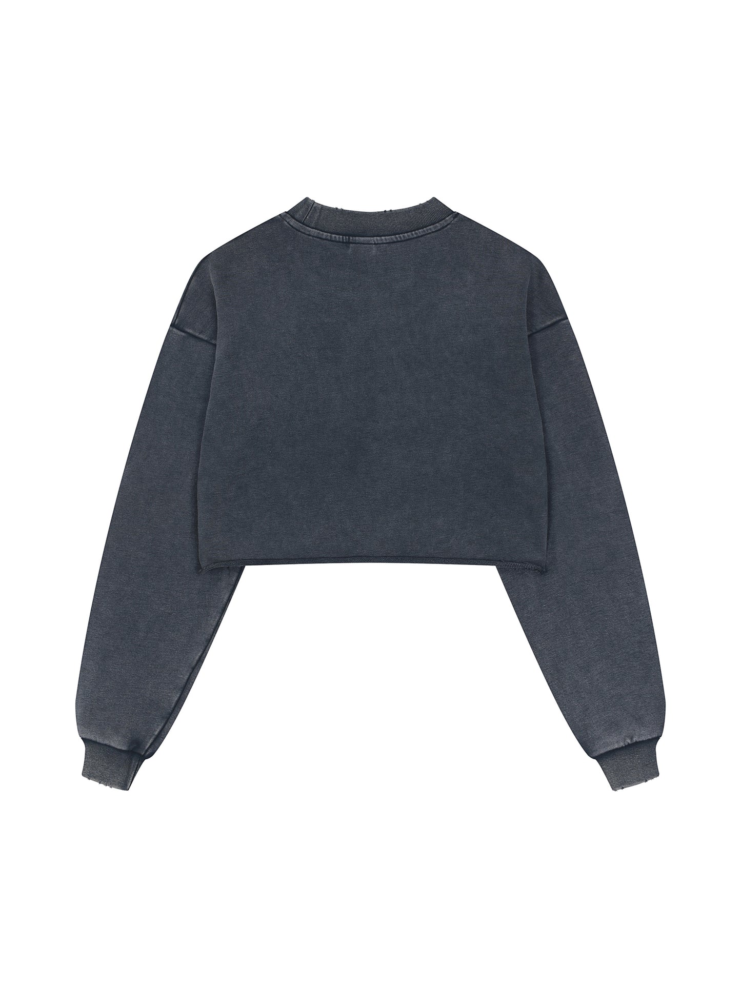 Women’s Burn It Down Snow Washed Cropped Sweatshirt