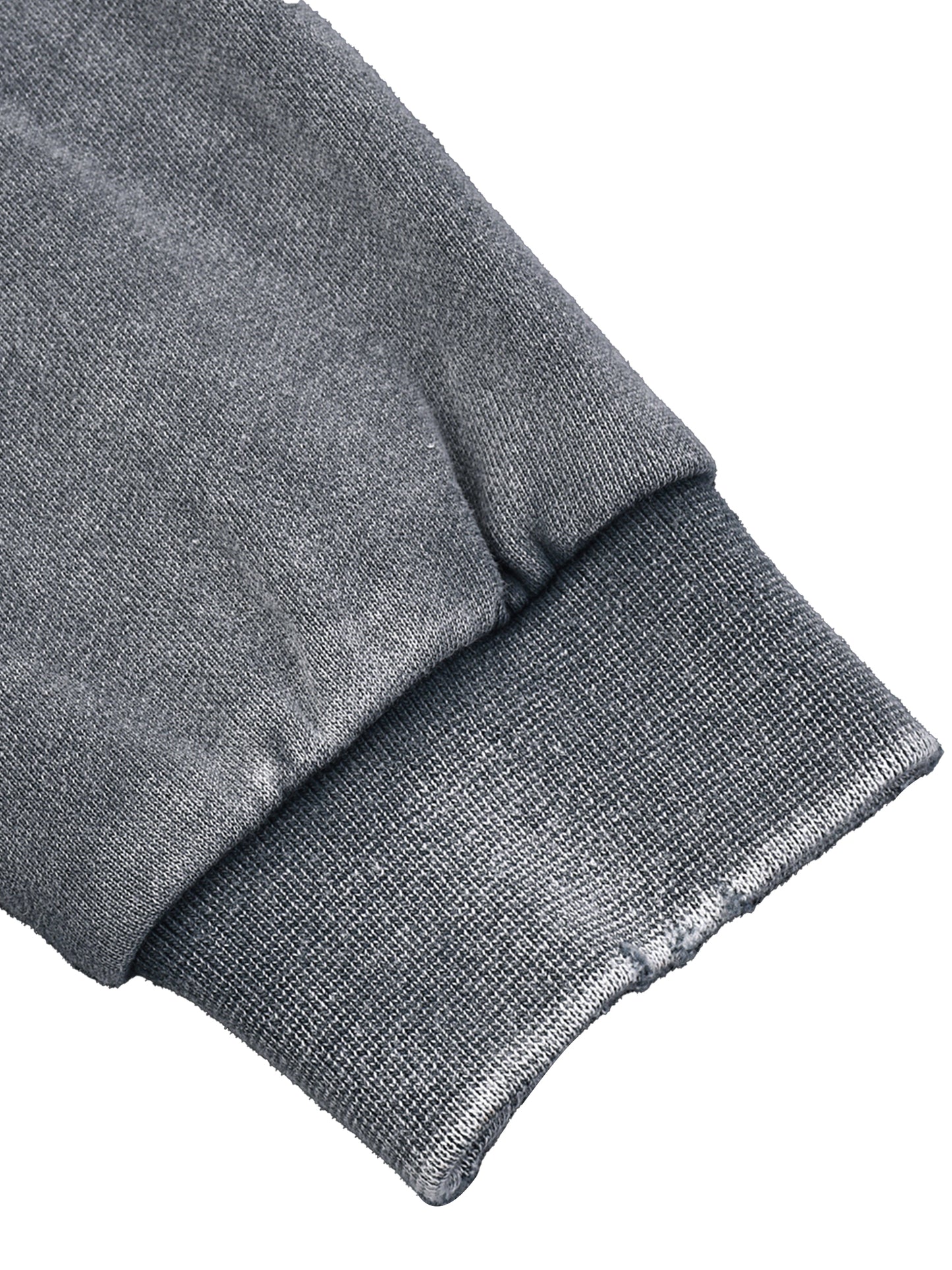 Women's Snow Washed Raw Edge Cropped Sweatshirt
