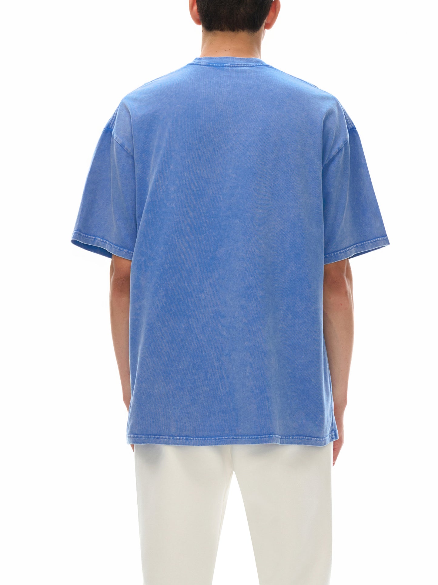 Burn It Down Snow Washed Oversized Cotton T-Shirt