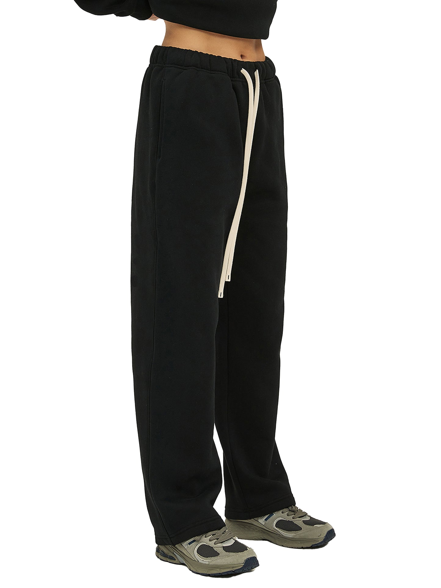 University Letterman Straight-Leg Pants