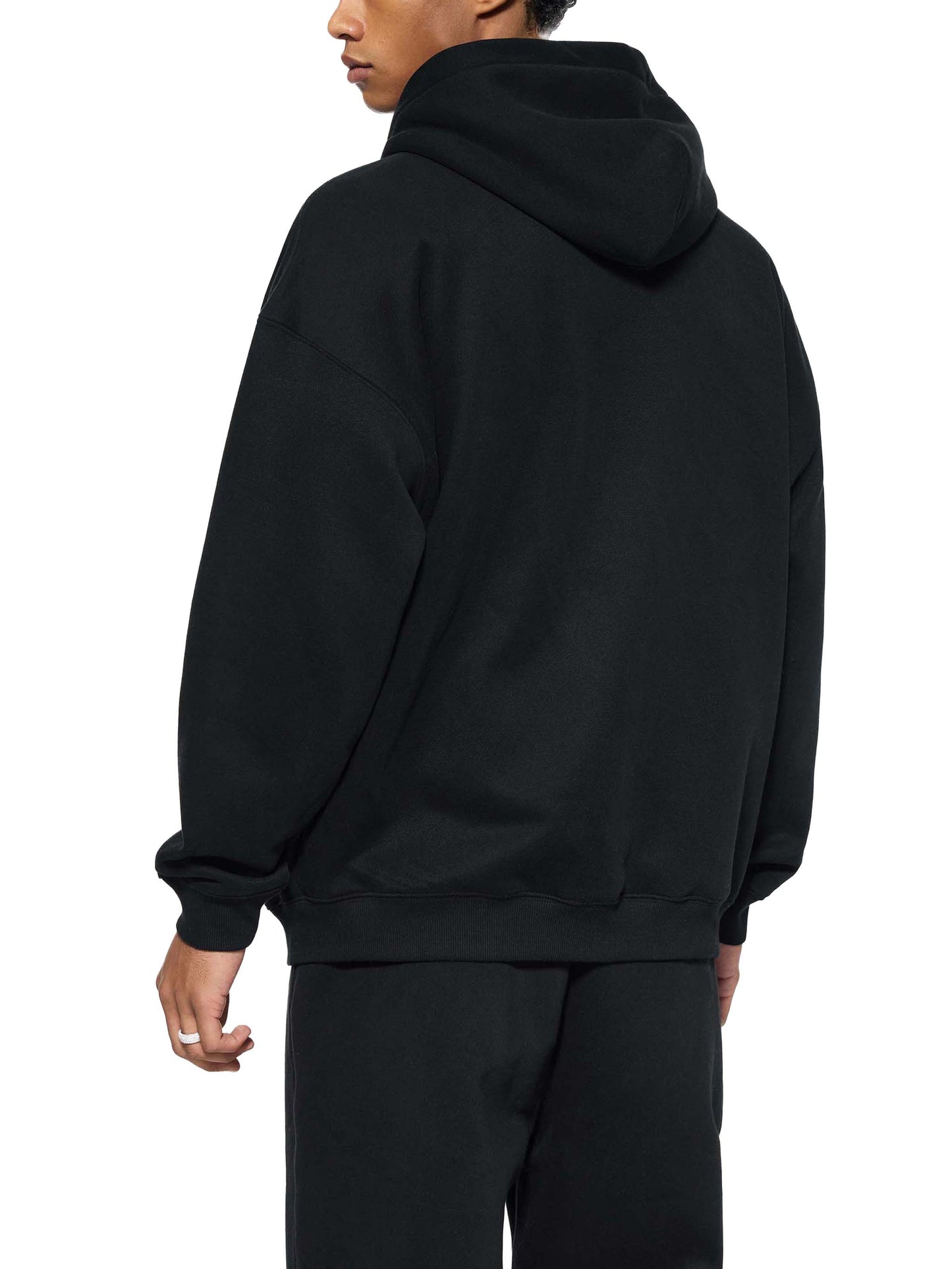University Oversized Fleece Zip-Through Hoodie