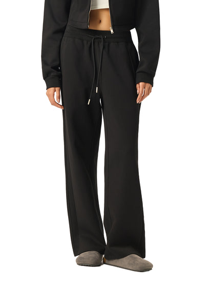 Women’s Essential Drawstring Straight-Leg Sweatpants